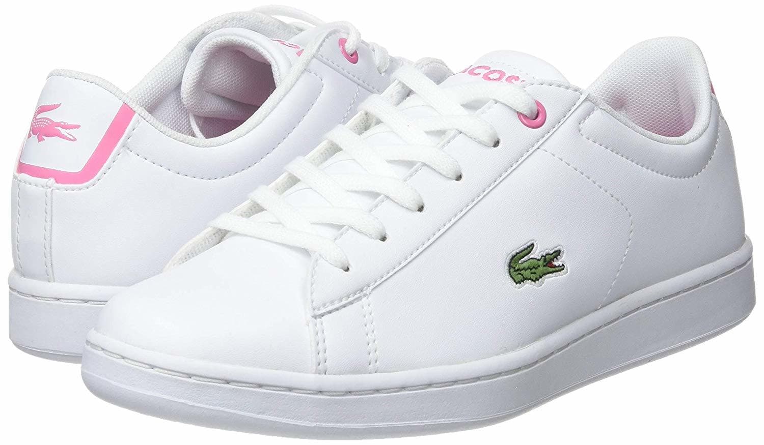 Moda Lacoste Carnaby EVO BL 2 SUJ, Zapatillas Unisex Niños, Blanco