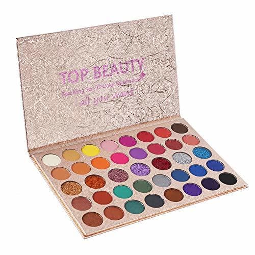 Producto Paleta de maquillaje de sombra de ojos de 39 colores Paleta altamente