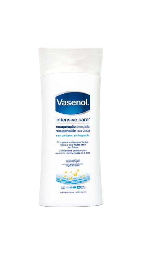 Product Vasenol Intensive Care recuperação avançada 