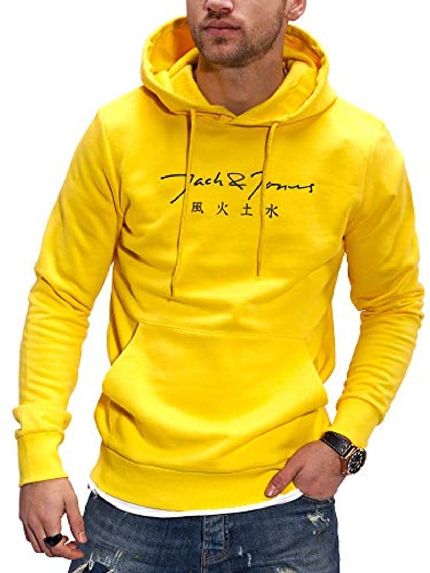 Producto Jack & Jones Sudadera con Capucha Suéter Manga Larga para Hombre Casual