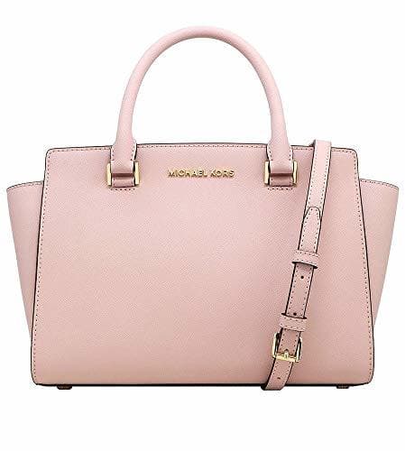 Producto Michael Kors Selma Saffiano Leather Medium Top Zip Satchel Bag