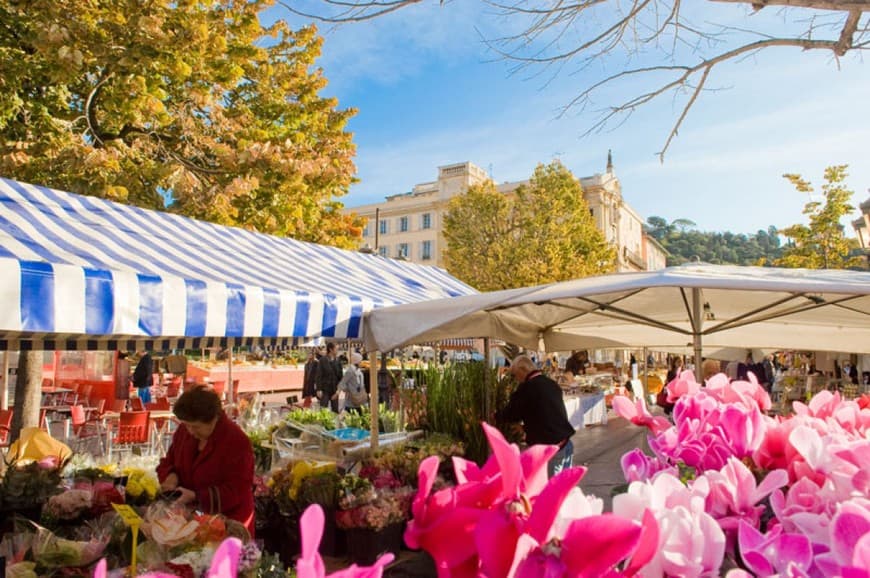 Lugar MARCHÉ AUX FLEURS COURS SALEYA (COURS SALEYA)