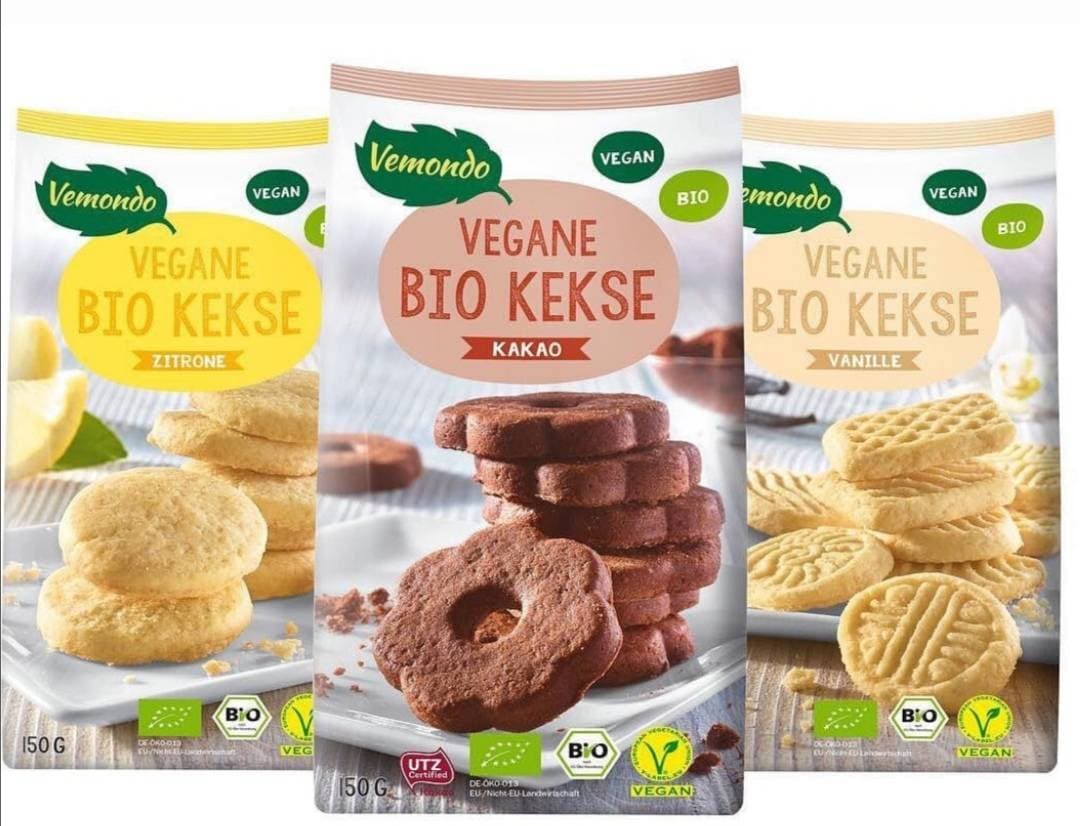 Product Bolachas vegan LIDL