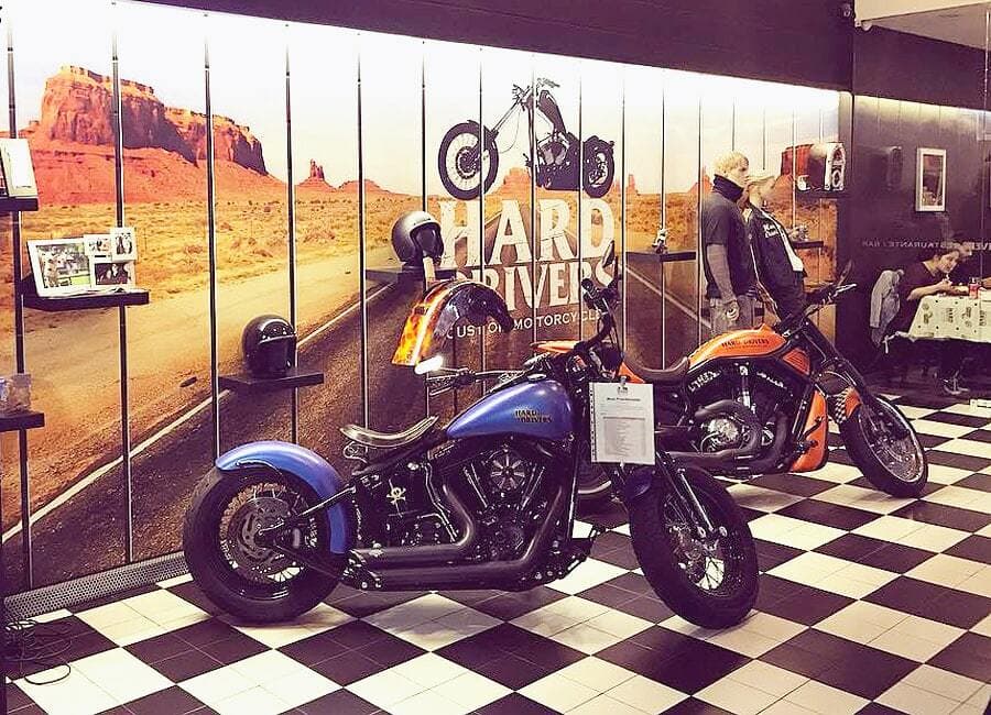 Restaurants Hard Drivers Custom Motorcycles Restaurante