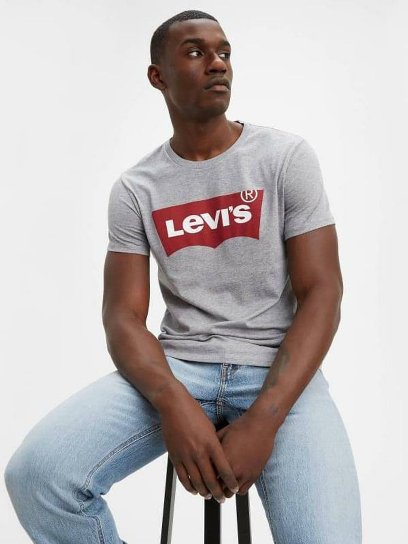 Moda T-Shirt Levi's Cinza