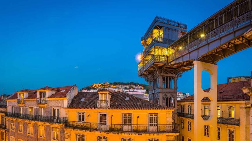 Lugar Elevador de Santa Justa