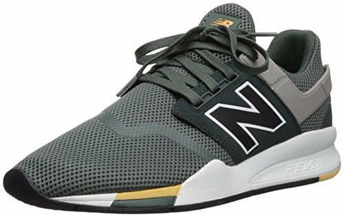 Fashion New Balance MS 247, Zapatillas de deporte para Hombre, Verde