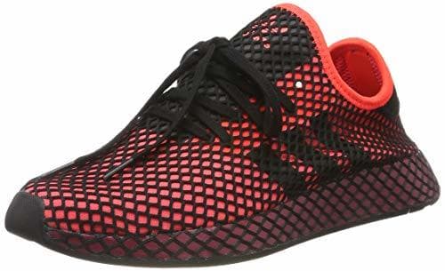 Fashion adidas Deerupt Runner, Zapatillas para Hombre, Rojo