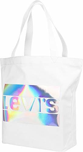 Moda Levi's - The Everyday Two Face Tote, Bolsos totes Mujer, Blanco