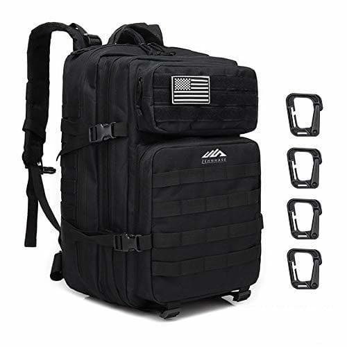 Product ZEHNHASE Mochila Táctica Impermeable 45L Gran Capacidad Nylon 600D Múltiples Bolsillos para