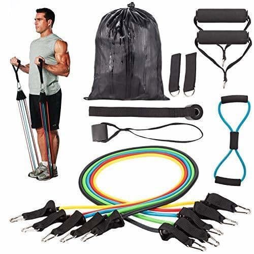 Product Resistance Bands Correas Set Workout Bands 12 pcs - 5 Fitness Bandas