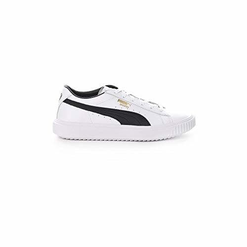 Moda Puma Zapatillas Breaker Lthr White-Black 44 Blanco