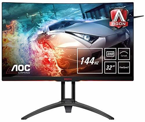 Producto AOC Agon AG322QC4 - Monitor 32" Curvo QHD 2K