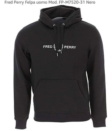 Fashion Fred Perry sweat capuz