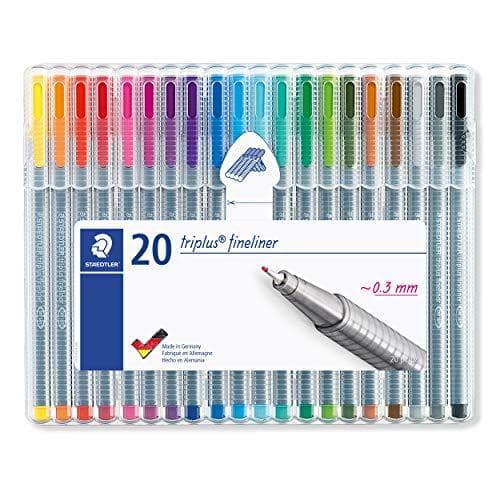 Product Staedtler- triplus Estuche con 20 rotuladores, Multicolor