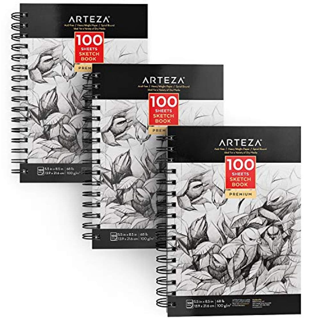 Product Arteza Cuadernos de dibujo