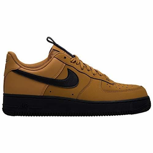 Fashion Nike Air Force 1 AOP PRM Zapatillas de Baloncesto para Hombre, Amarillo