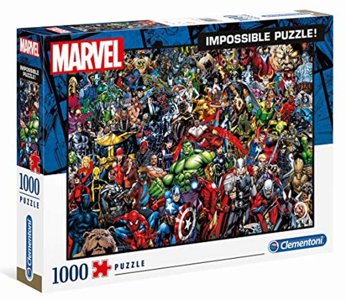 Producto Clementoni Puzzle Impossible Marvel 1000 pzas, Multicolor