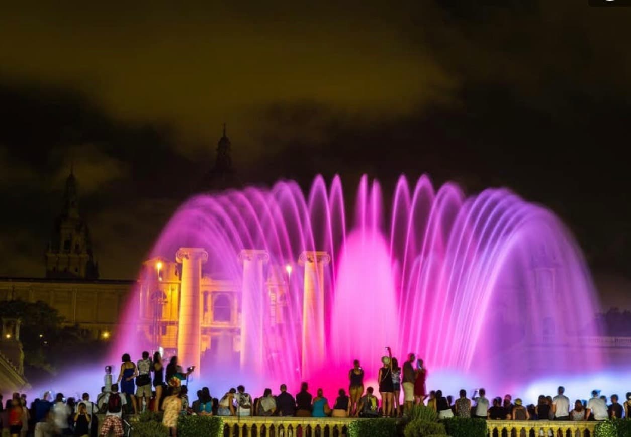 Lugar Fuente Mágica de Montjuïc