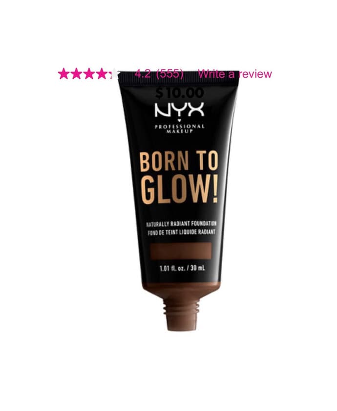 Producto Born To Glow! Naturally Radiant Foundation