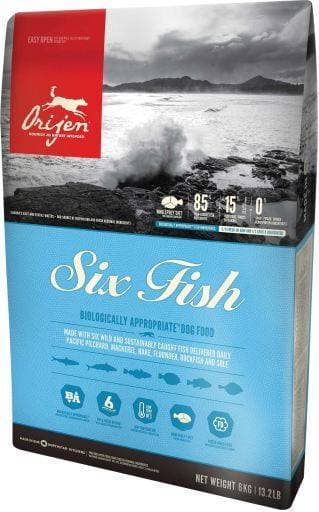 Fashion ORIJEN DRY SIX FISH – RAÇÃO COM PEIXE ADULTO

