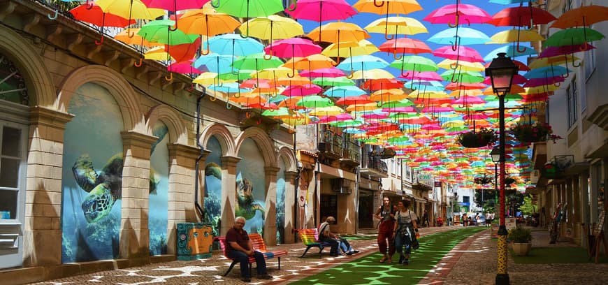 Place Umbrella Sky Project