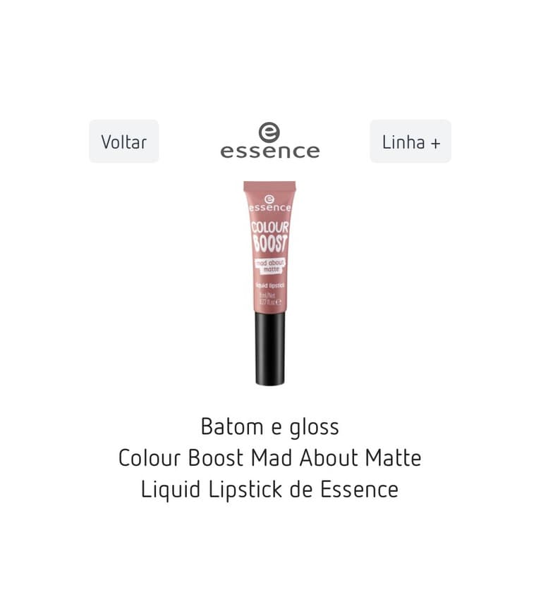 Producto Essence batom e gloss/Essence lipstick and gloss 💄 