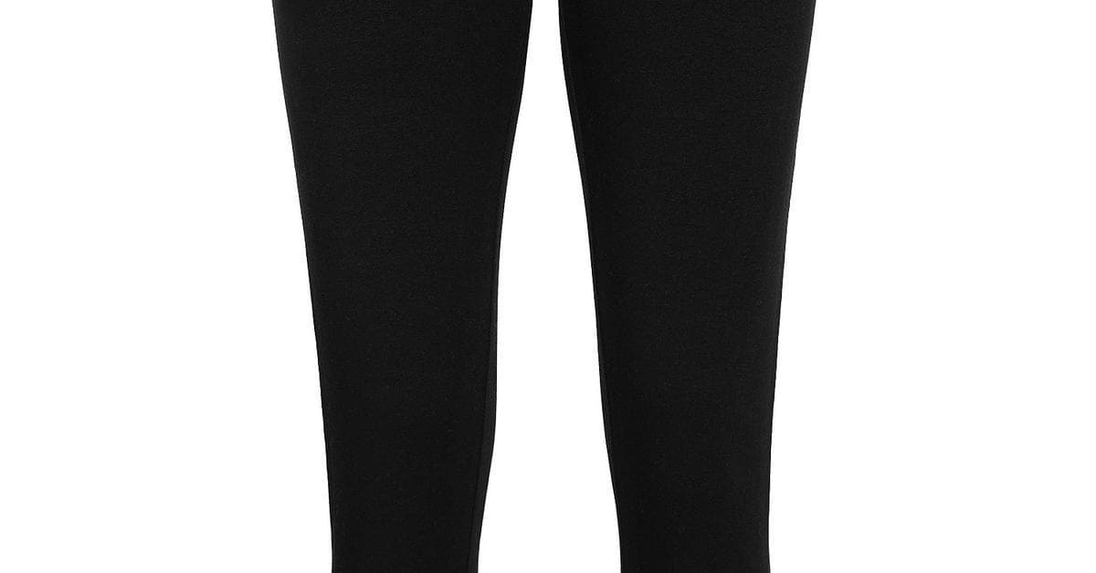 Moda Leggings algodão preto | Calças | Oblačila | Mulher | Categorias ...