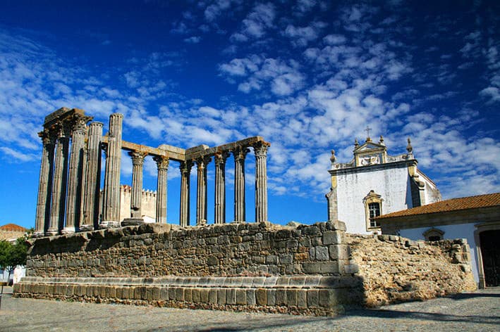 Lugar Templo Romano De Évora (Templo De Diana) 