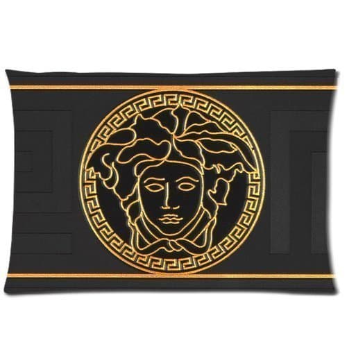 Producto at-baby Custom Versace Decoración del hogar personalizado con cremallera fundas de almohada