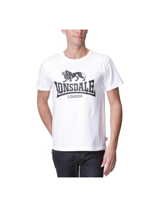 Fitness Lonsdale T-Shirt Logo - Camiseta Hombre