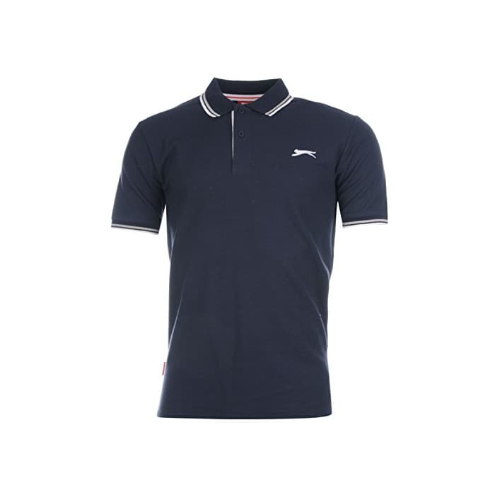 Fashion Slazenger Men's Striped Short Sleeve Polo Shirt