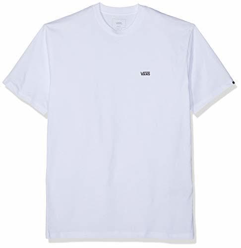 Fashion Vans Herren Left Chest Logo Tee T-Shirt, Weiß