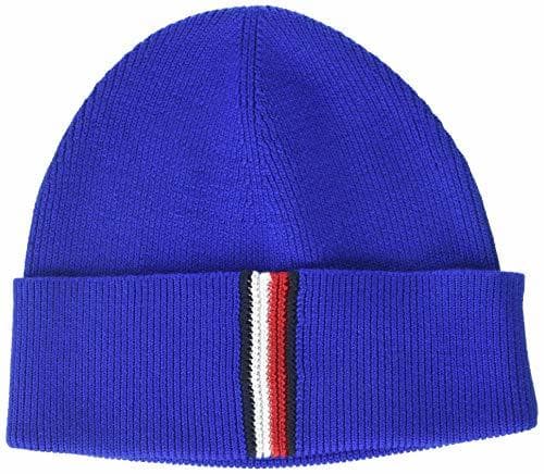 Fashion Tommy Hilfiger TH Rib Beanie Gorro de Punto,