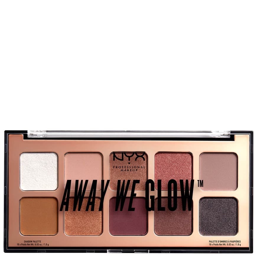 Moda Paleta de Sombras Away We Glow da NYX Professional Makeup 10