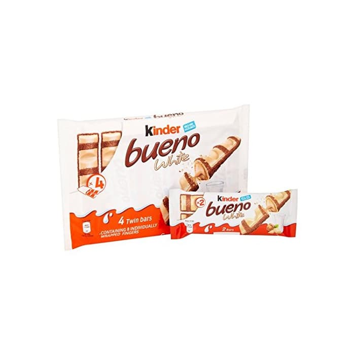 Product Kinder Bueno 4 Blanco Paquete De 4 X 39g