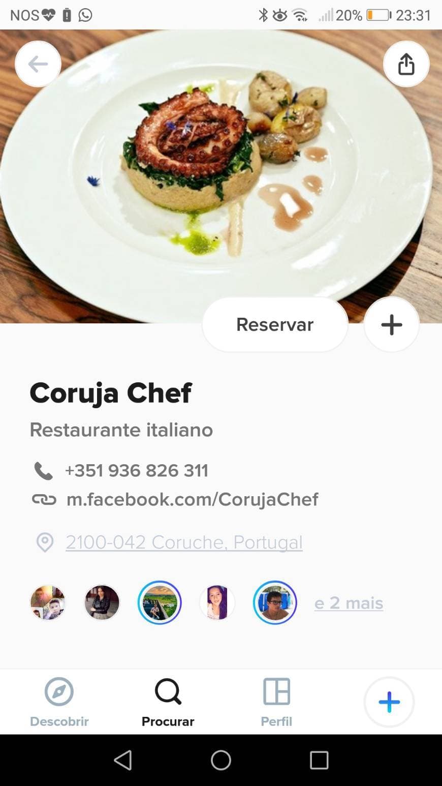 Restaurants Coruja Chef