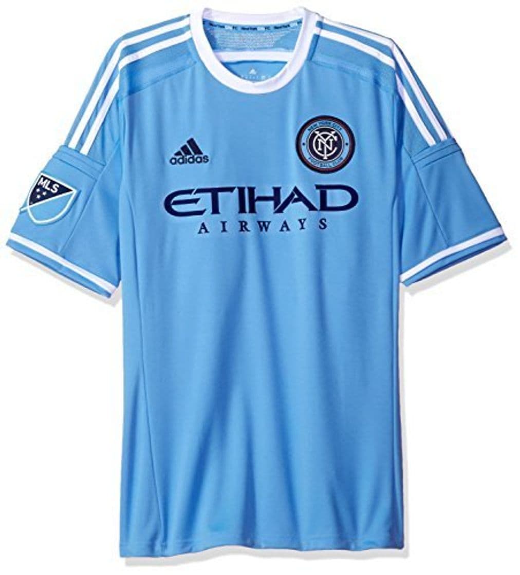 Place adidas New York City FC MLS Performance Réplica Jersey Camiseta – Light Blue