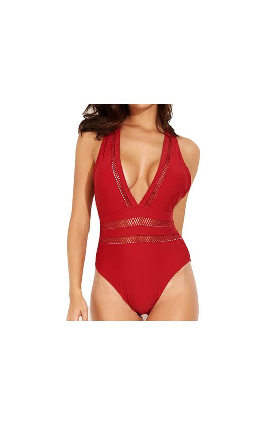 Fashion INSTINNCT Bikini Monokini Mujer Push-up Acolchado Bra Trajes de Baño Brasileño una