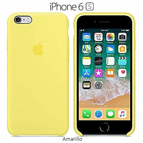 Producto Funda Silicona para iPhone 6 y 6s Silicone Case, Textura Suave, Forro