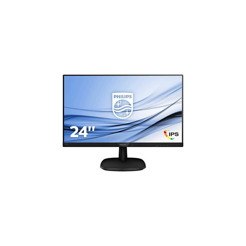 Electrónica Philips 243V7QDSB/00 - Monitor IPS de 24" (Full HD, 1920x1080, Sin bordes,