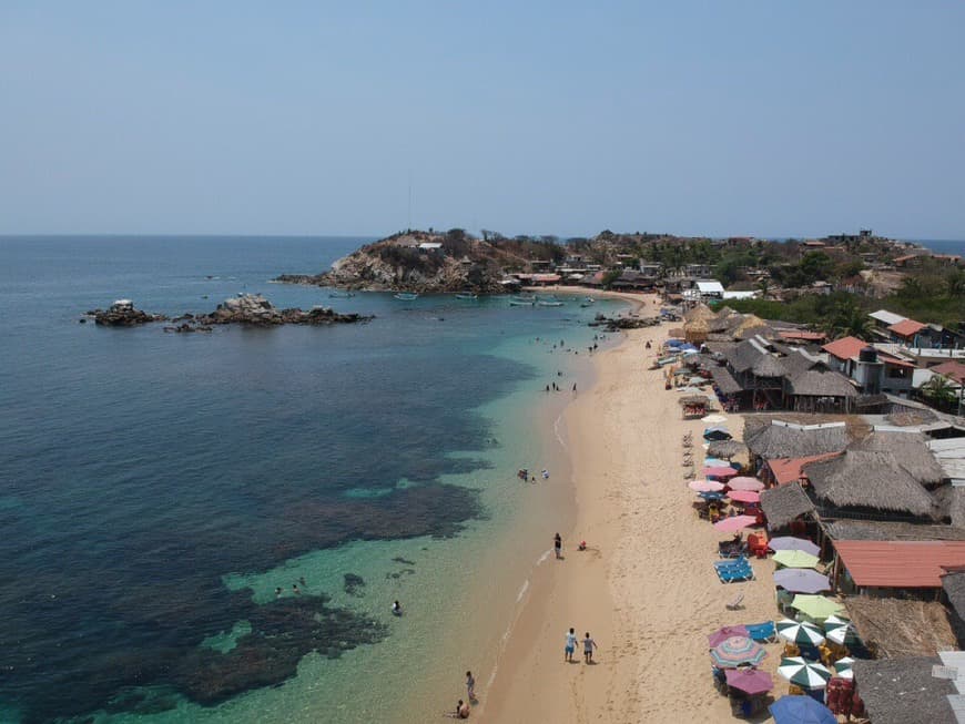 Lugar Playa San Agustín Huatulco