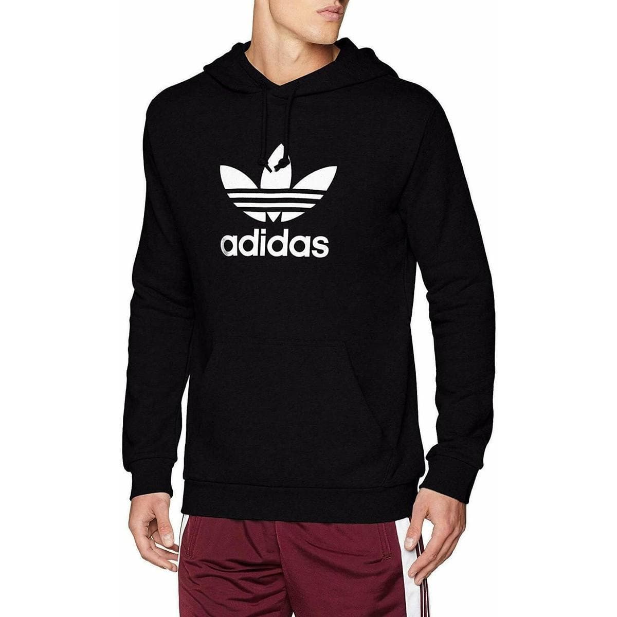 Fitness adidas Core18 Hoody Sudadera con Capucha, Hombre, Negro