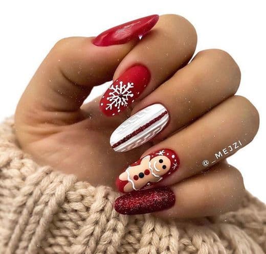 Moda UÑAS NAVIDAD 