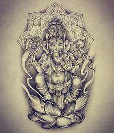 Producto Tattoo Ganesha