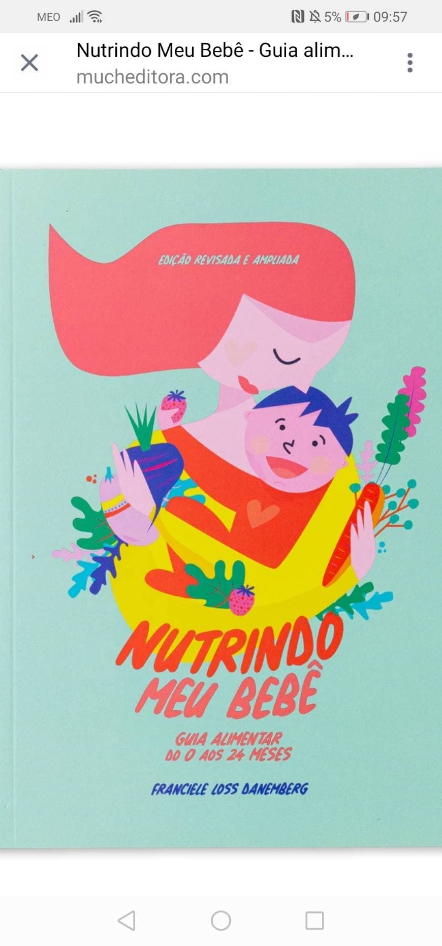 Libro Nutrindo meu bebé 