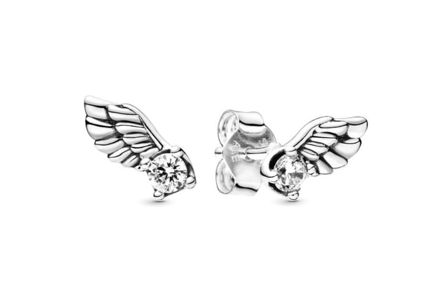 Product Brincos Sparkling Angel Wing