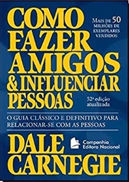 Libro Como fazer amigos e influenciar pessoas