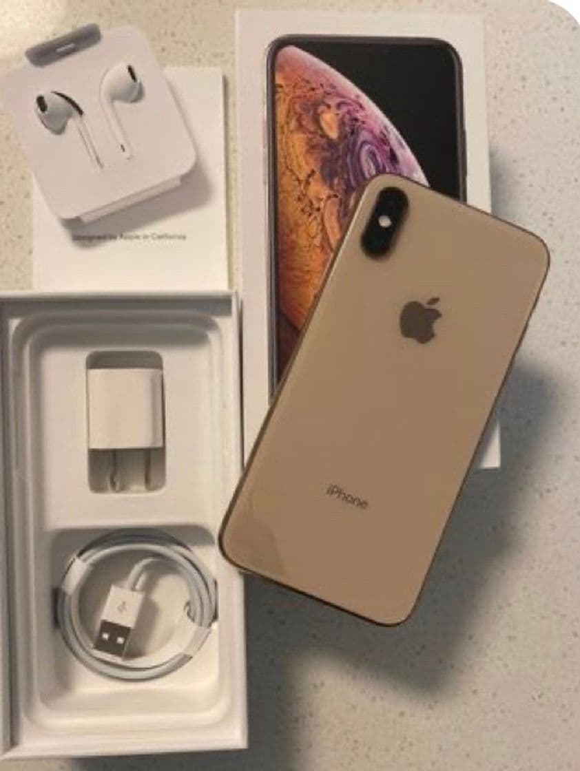 Product iPhone xs gold 256 gigas