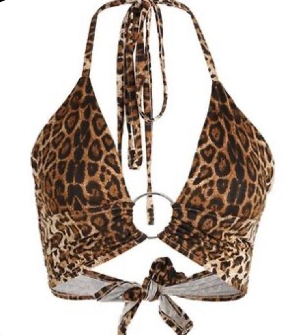 Moda Top leopardo 